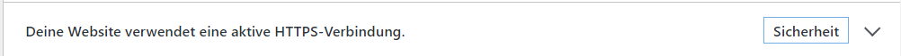 Ein Klick von HTTP zu HTTPS