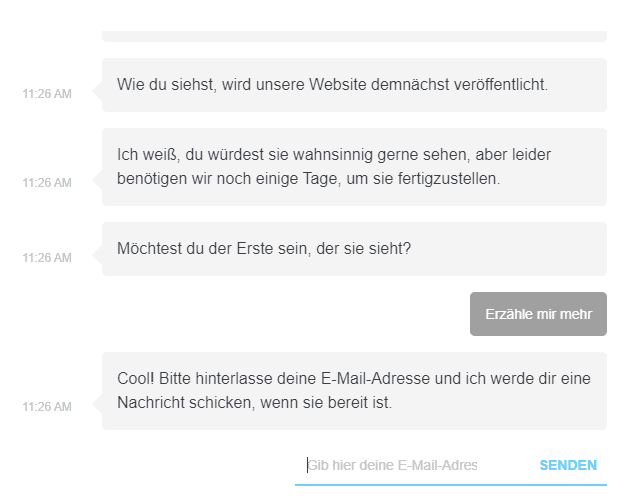 WordPress Wartungsmodus und Chatbot nutzen