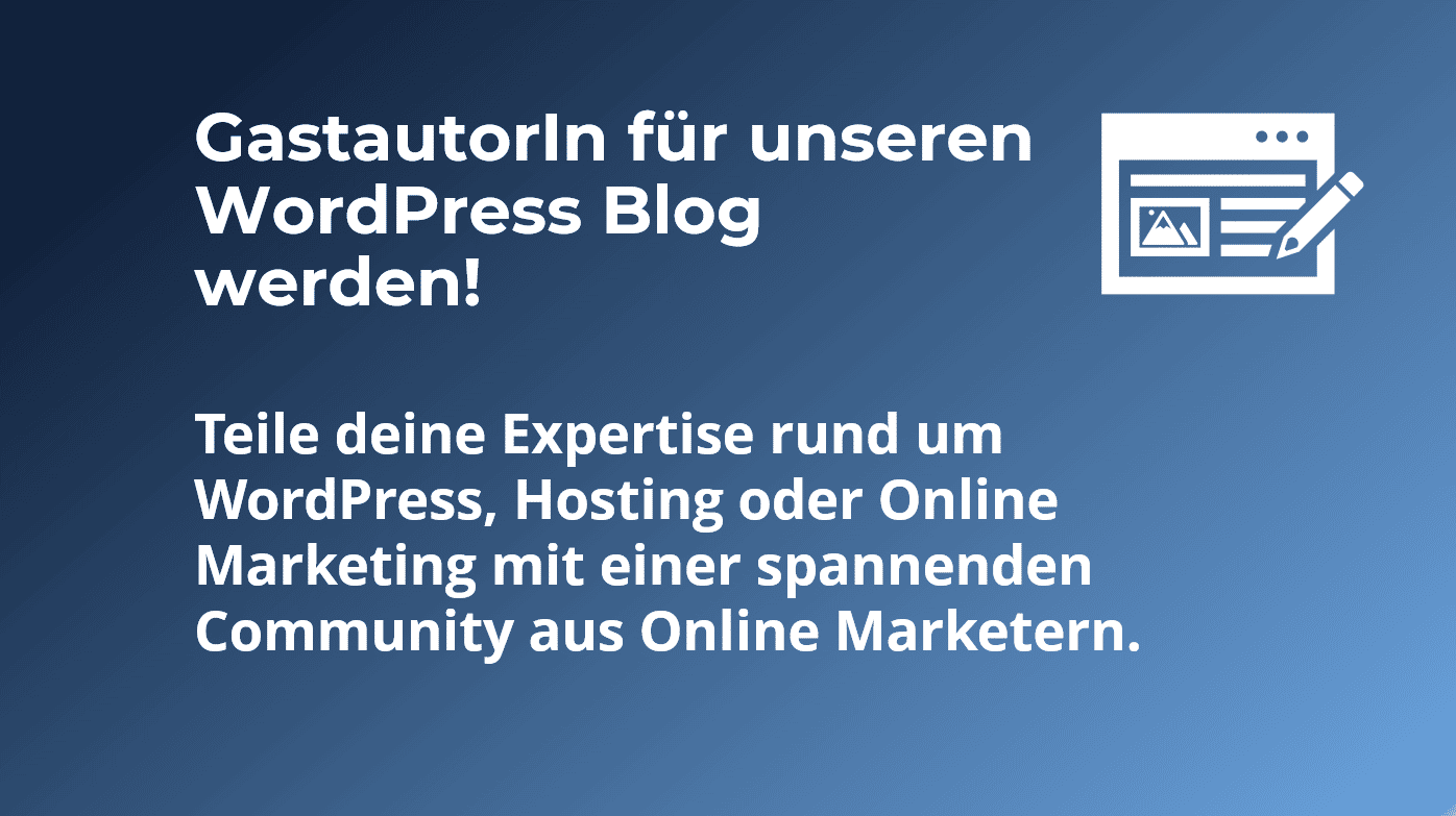 Jetzt GastautorIn werden – So gehts!