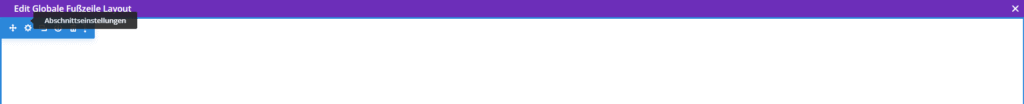 Website Footer gestalten mit Divi