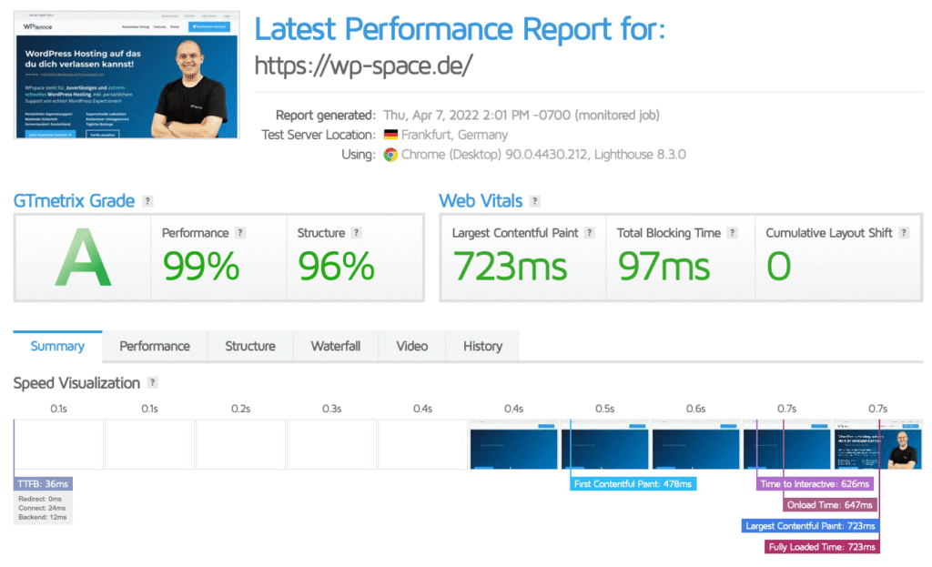 Elementor PageSpeed