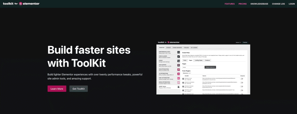 Toolkit for Elementor