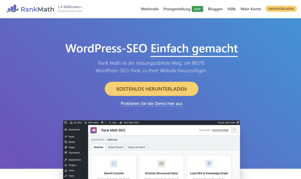 Rank Math WordPress SEO Plugin