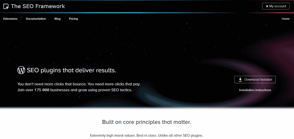 SEO WordPress Plugin The SEO Framework