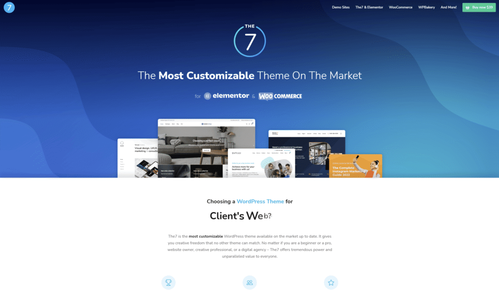 The7 WordPress Theme