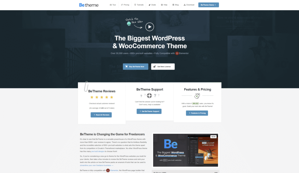 BeTheme WordPress Theme