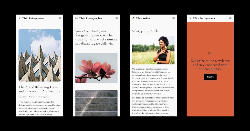 Twenty Twenty Four Theme Einblick