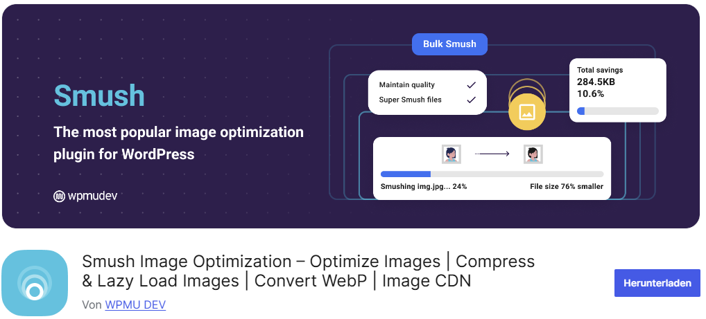 Smush WordPress Plugin